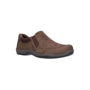EASY STREET SPORT Womens Brown Tw Infinity Leather Flats 5.5 N